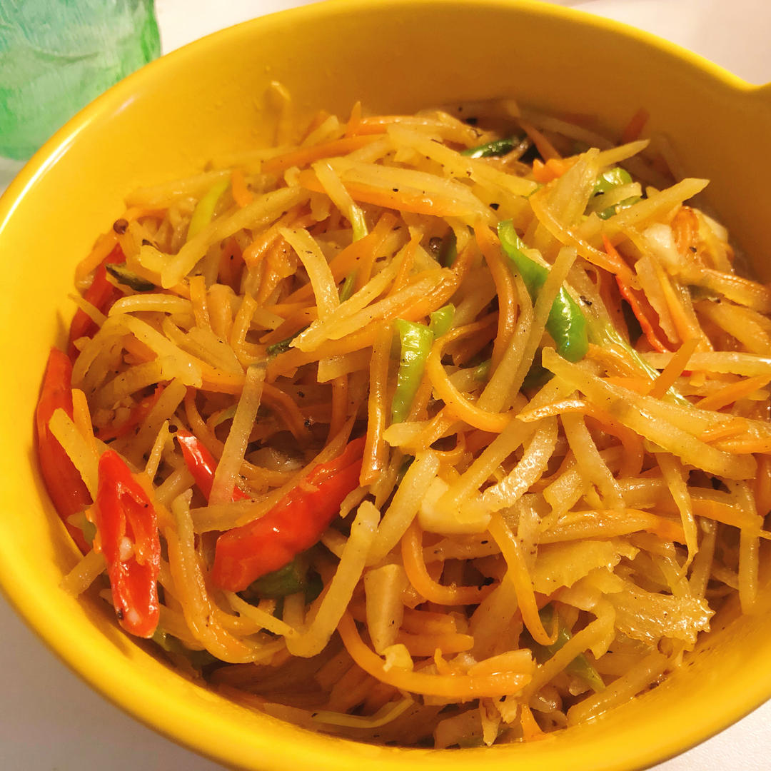 最喜欢的炒土豆丝