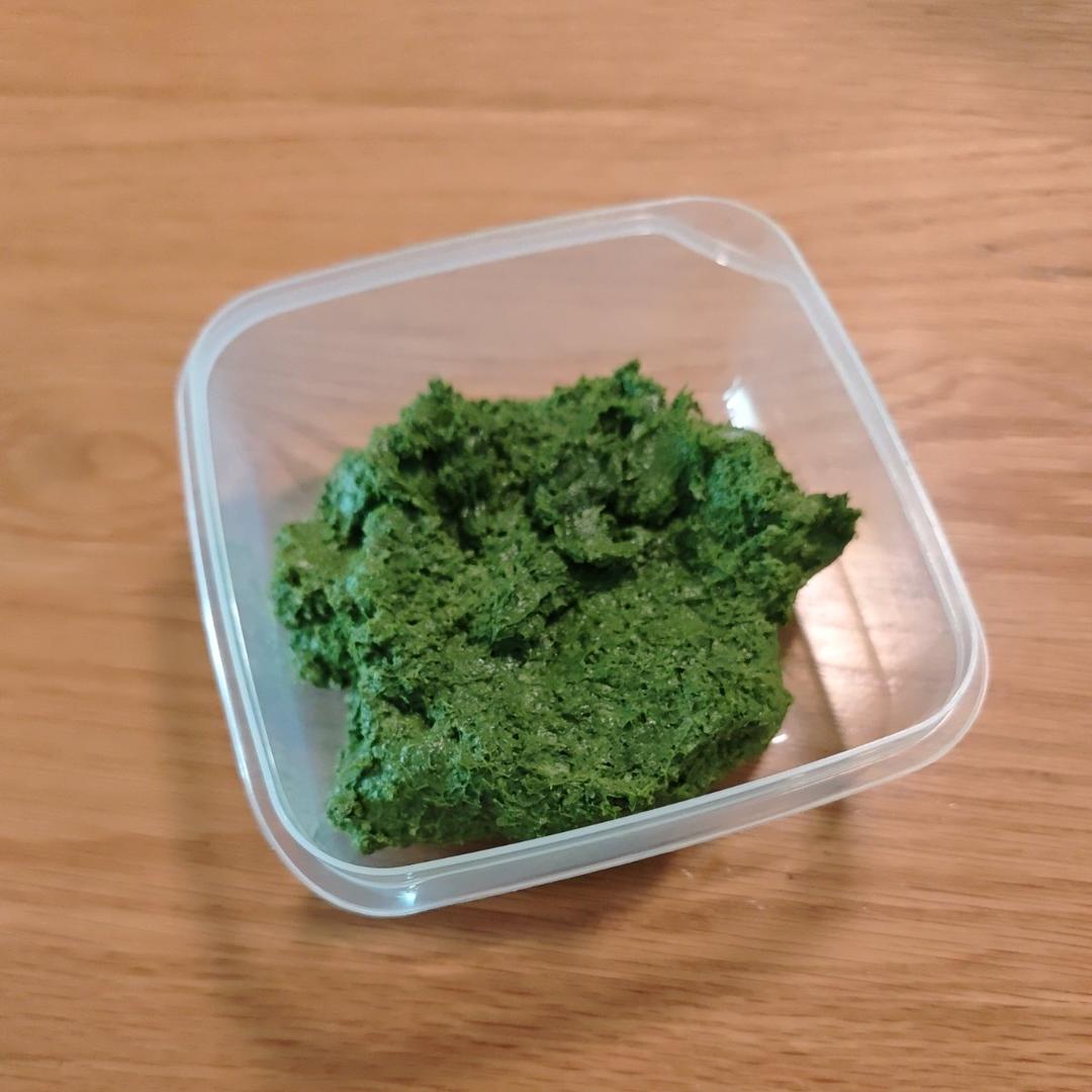 自用无糖油奶酥酱（抹茶）
