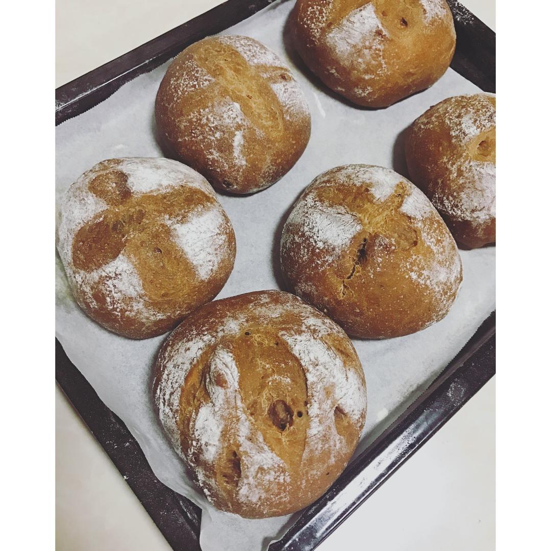 香蕉巧克力软欧