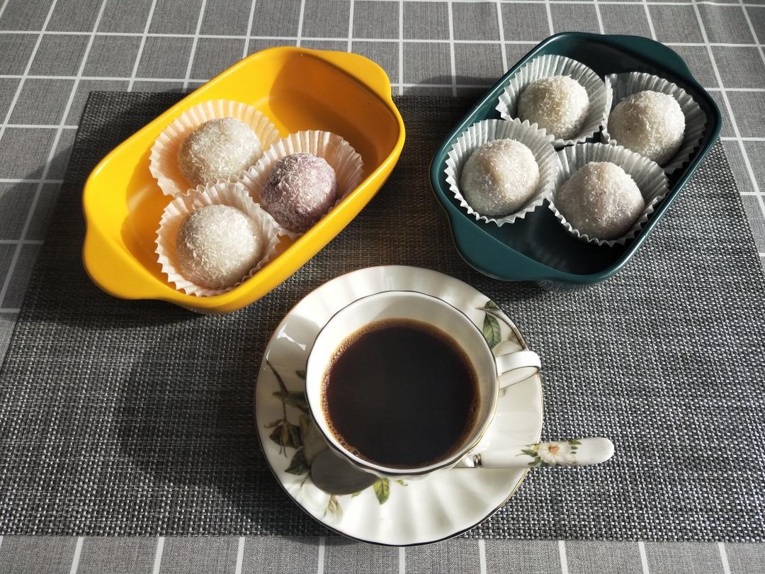紫薯糯米糍（零失败，馅料可以换成其他的）