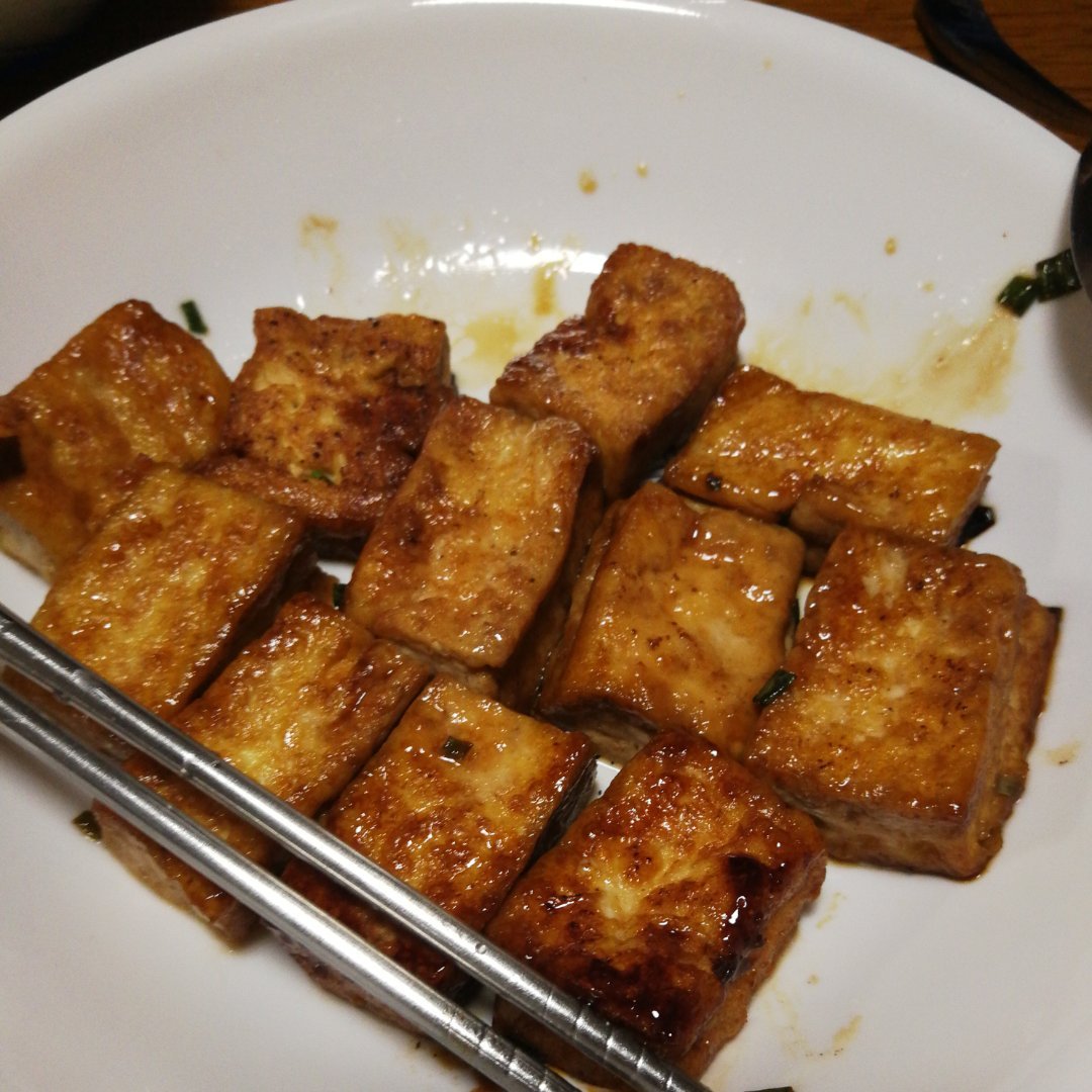 无敌好吃的香煎豆腐