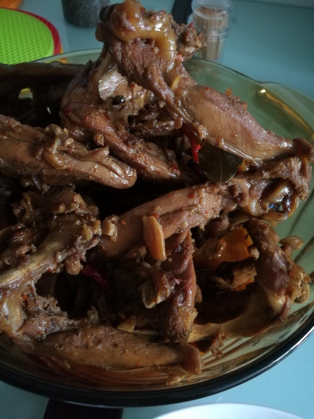 香辣鸭锁骨