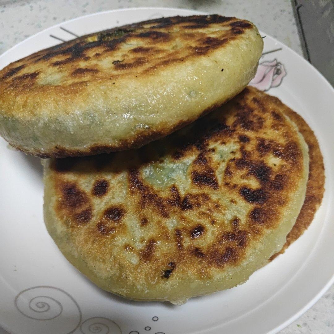皮薄如纸的韭菜馅饼|免揉面法