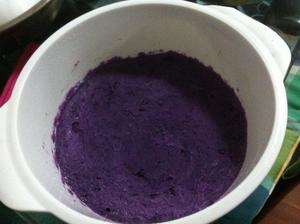 紫薯蜂纹蛋糕的做法 步骤5