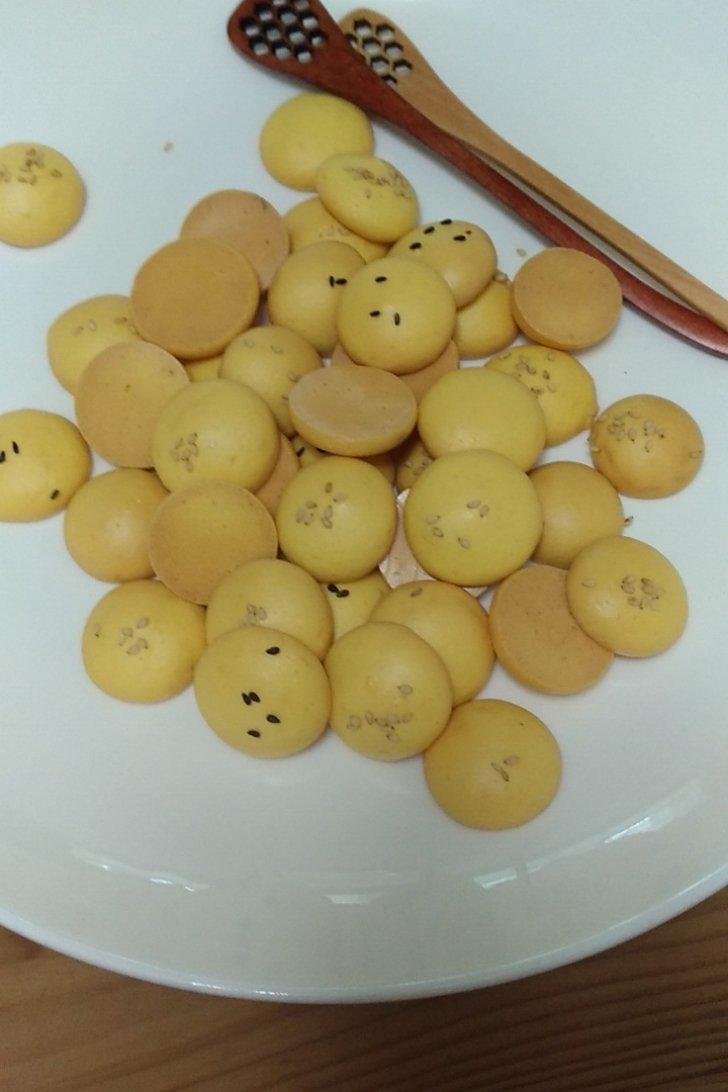 鸡蛋小饼干【极限减糖版、超高成功率、消耗蛋黄】