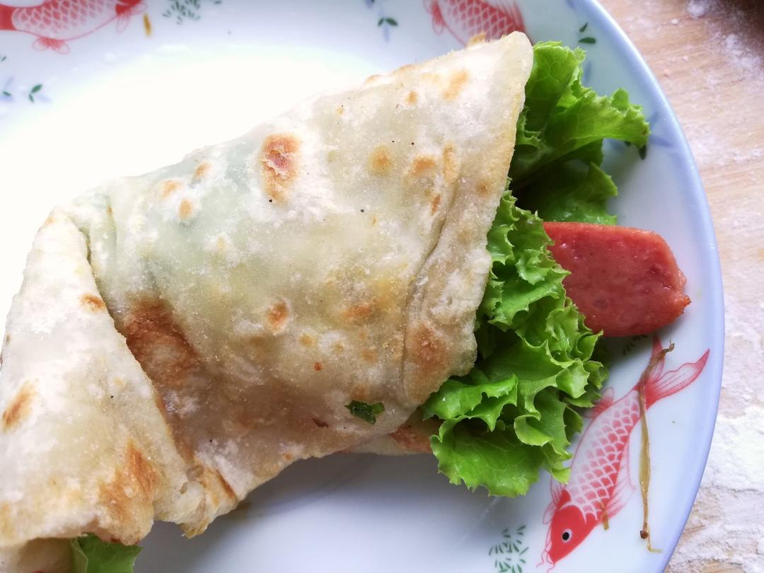 烙饼的技巧