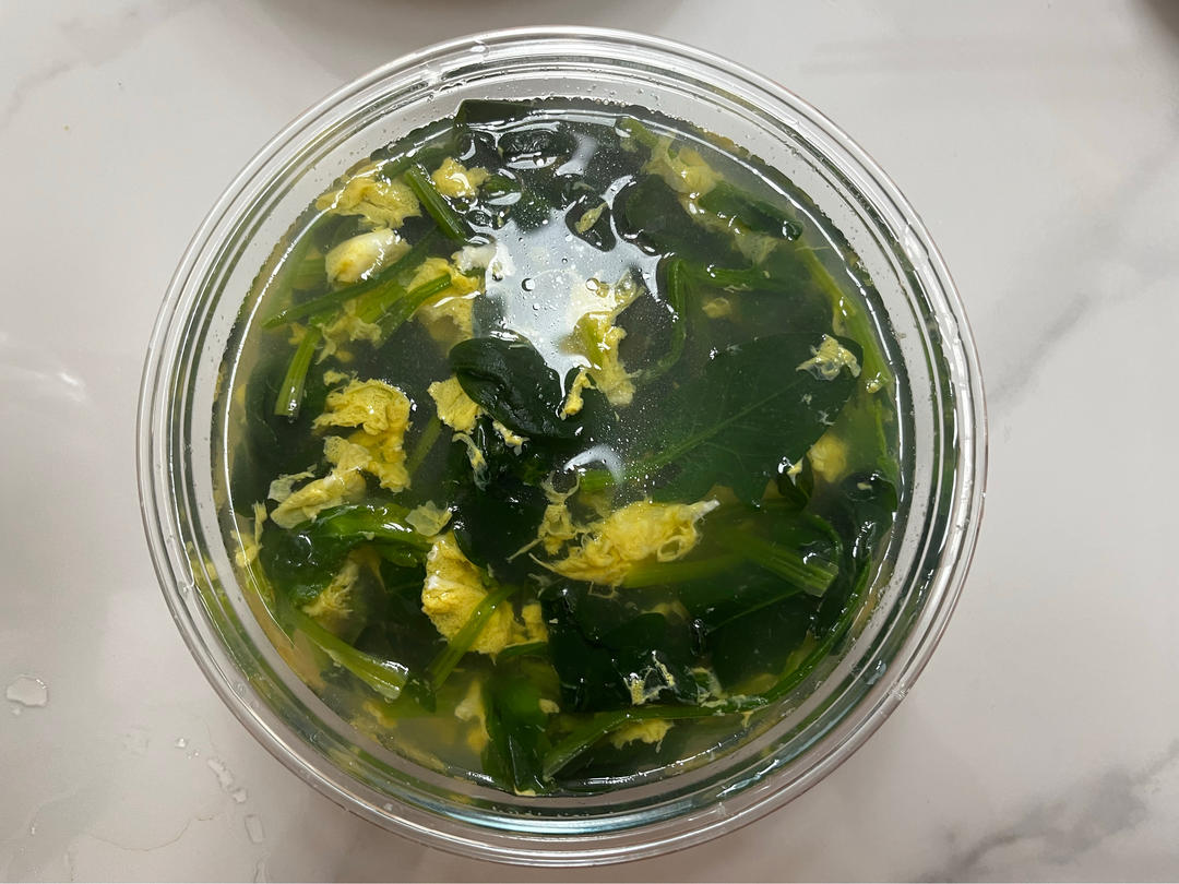 菠菜鸡蛋汤