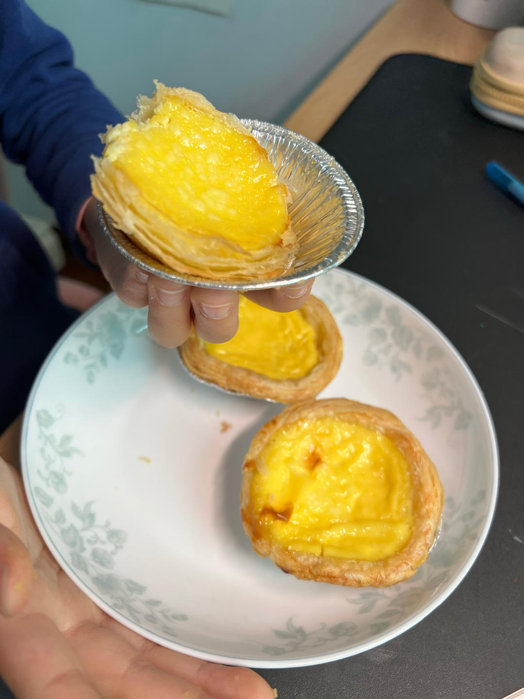 不加淡奶油蛋挞