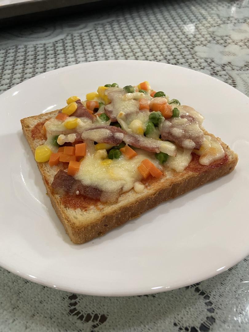 芝士面包片披萨