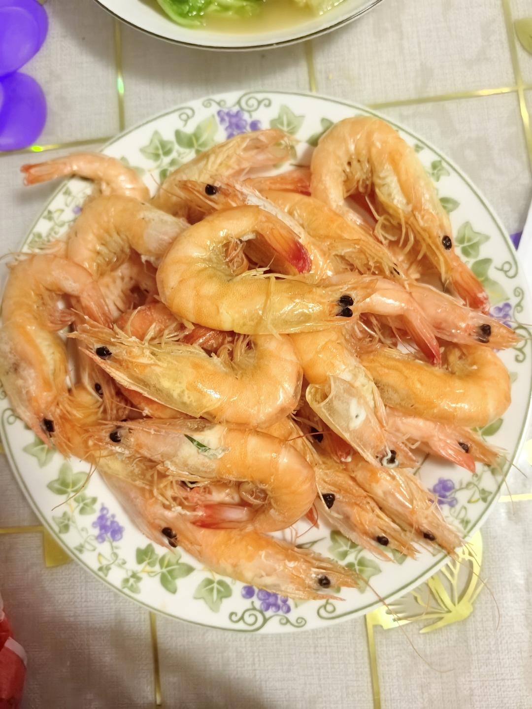 简单菜系盐焗虾