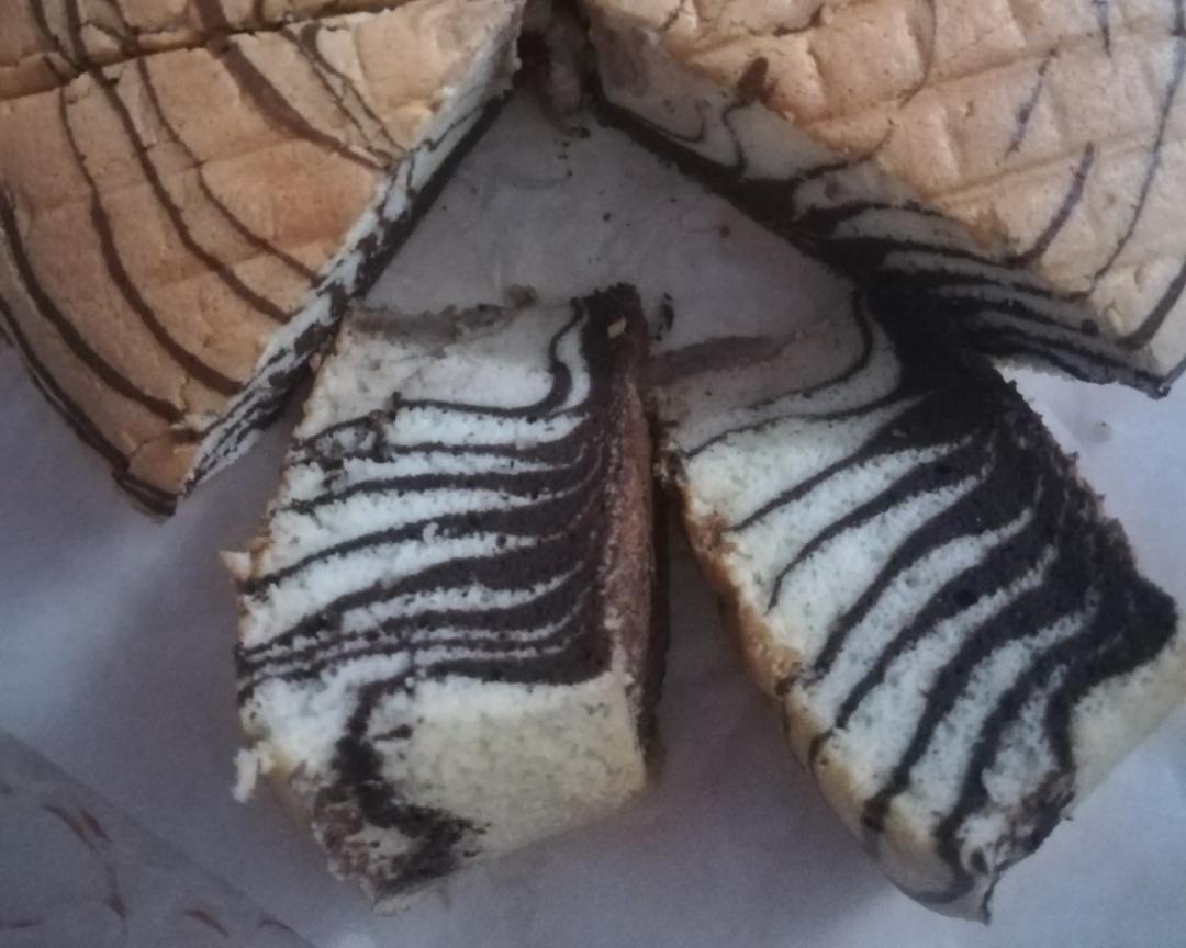 斑马纹酸奶蛋糕