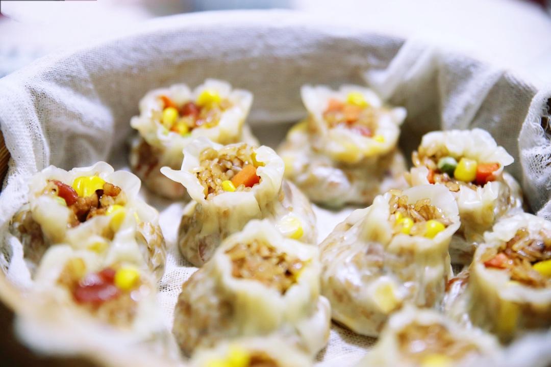 咸香糯米烧麦【糯米饭】
