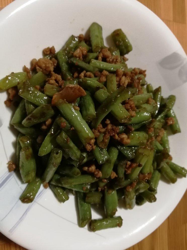 古早味下饭菜之 肉沫豆角