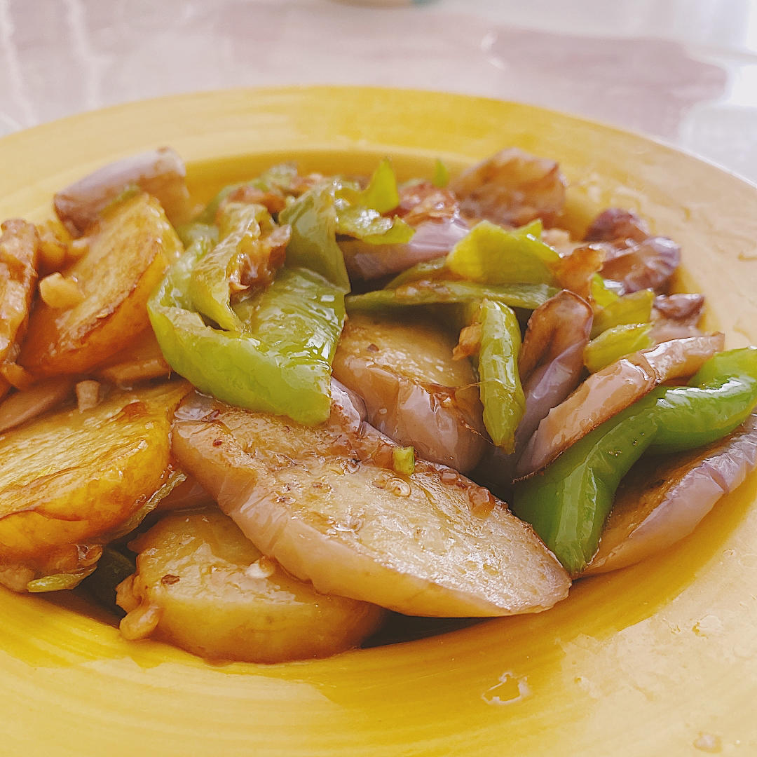 极简少油地三鲜