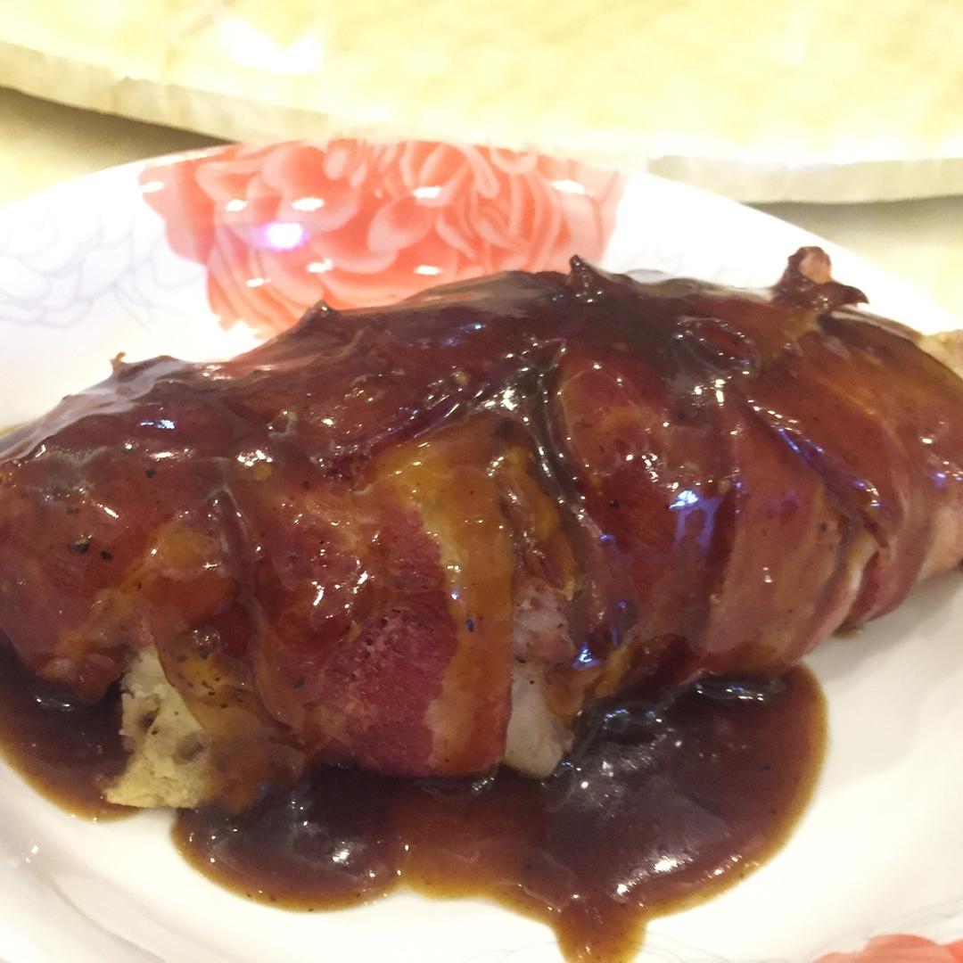 《食戟之灵》土豆培根烤肉