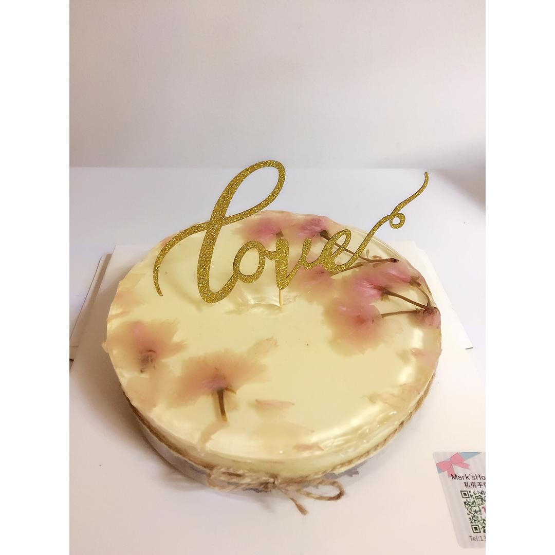 🌸樱花冻芝士蛋糕🌸6寸