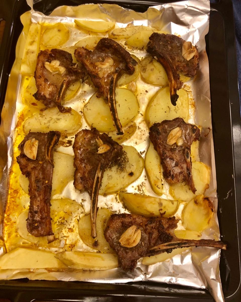 孜然烤羊排