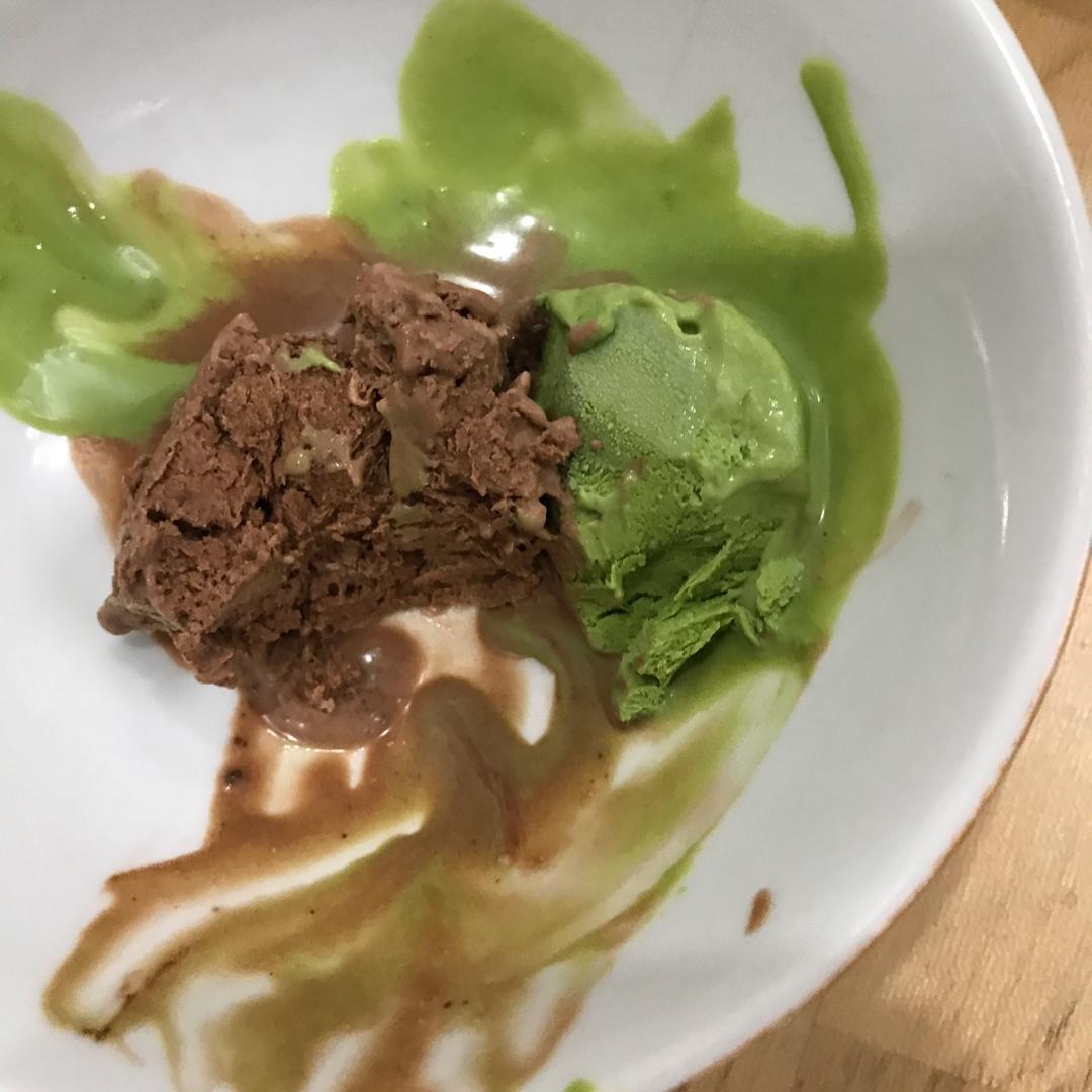 巧克力冰淇淋（无蛋无冰渣、免搅拌、消耗淡奶油）Choco Ice Cream