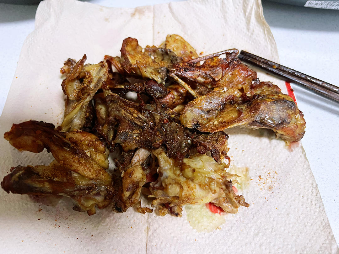 炸鸡架（空气炸锅）的做法