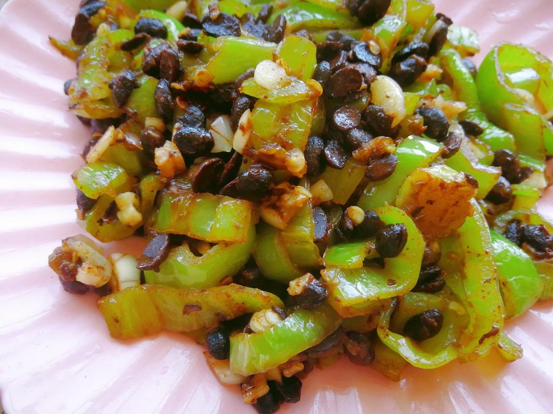 豆豉烧青椒