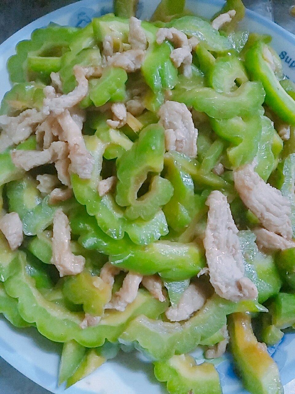 苦瓜炒肉