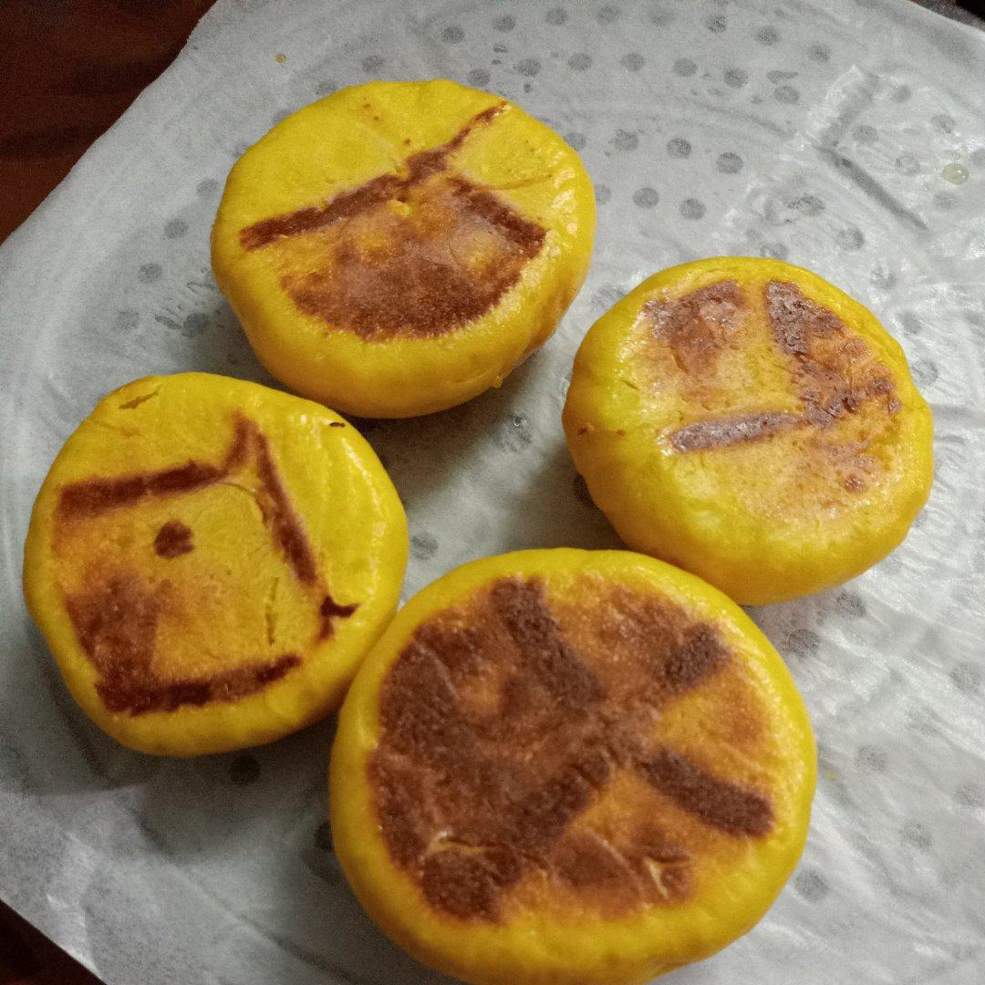 香酥南瓜红豆饼