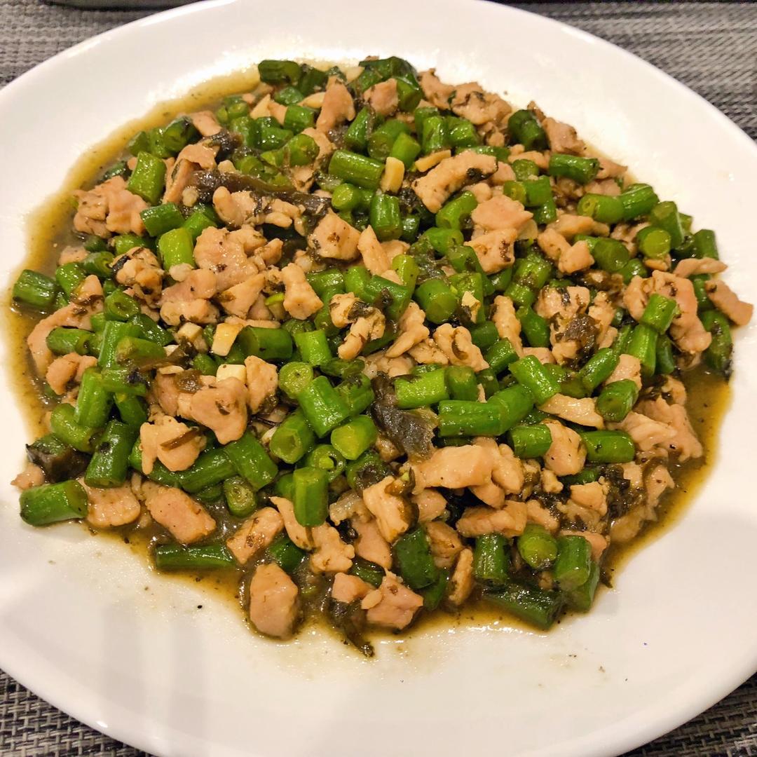 四季豆炒肉