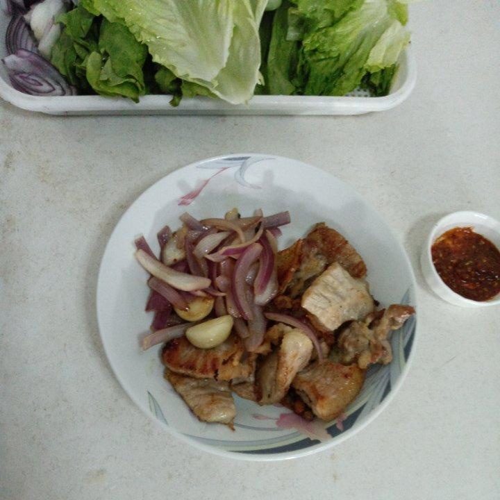 烤肉家庭版（再也不去外面吃烤肉😊😊）