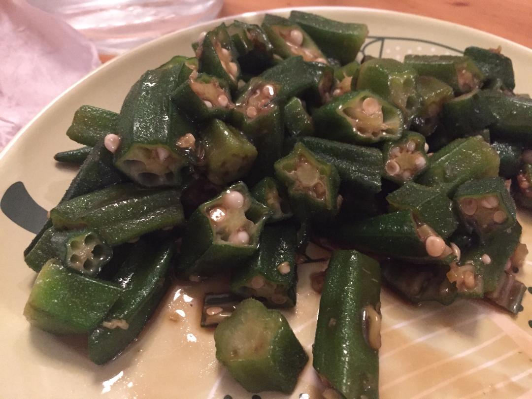 蚝油秋葵