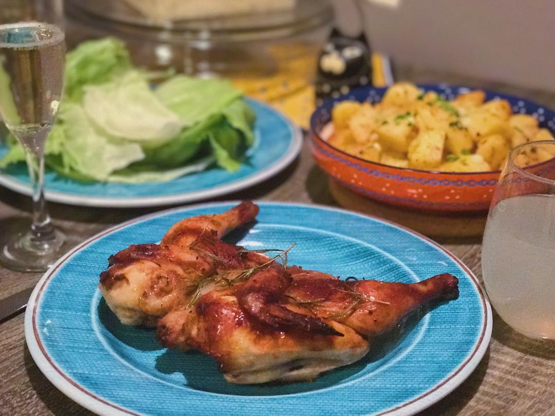 袋袋烤鸡--自制腌料+脆皮秘籍