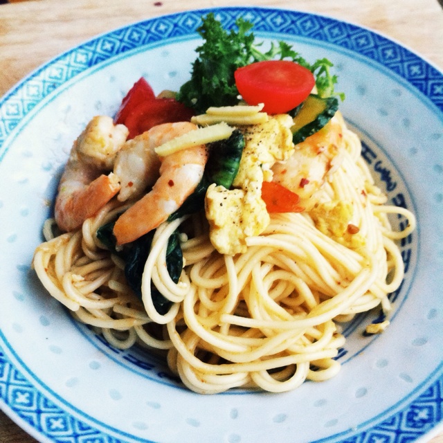 蔬鲜拌面