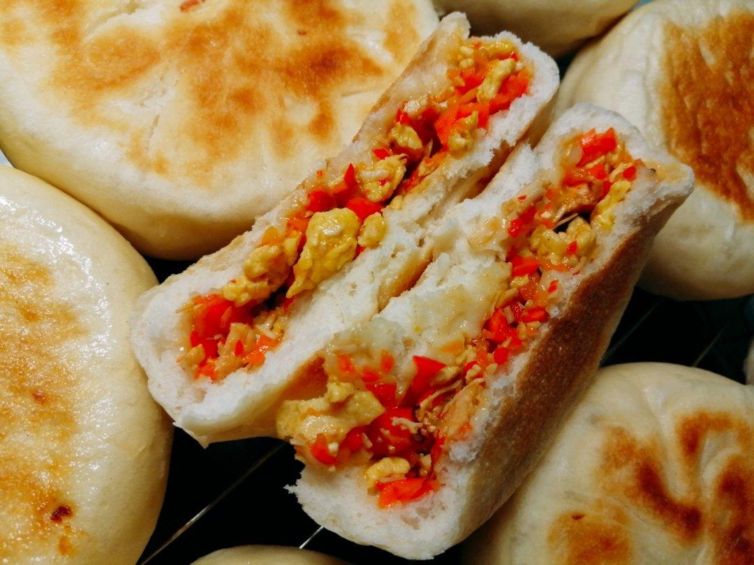 胡萝卜木耳鸡蛋素包子