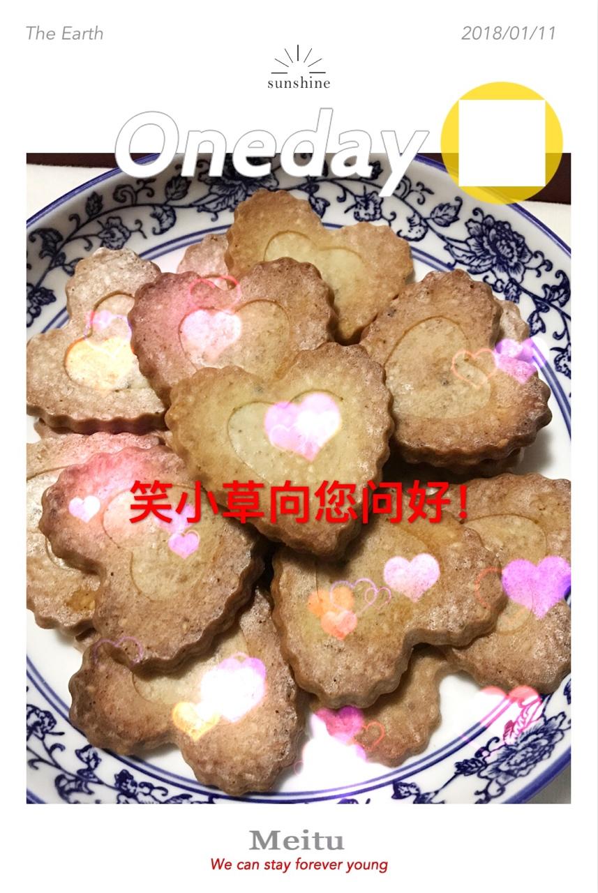 芝麻薄脆蛋白饼干