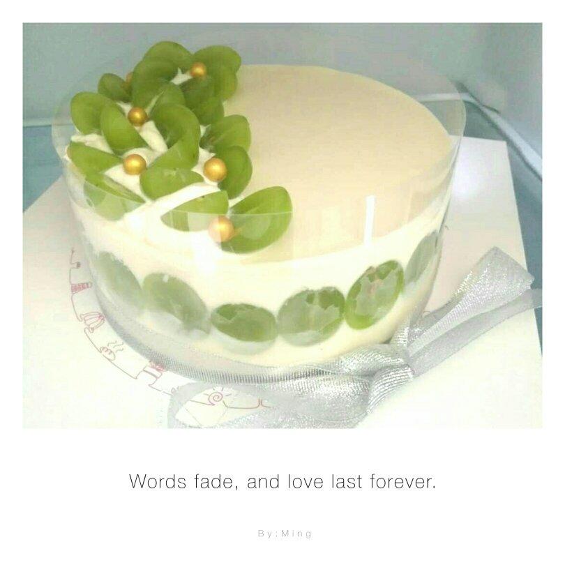 搬运【青提酸奶慕斯蛋糕】—cooking tree