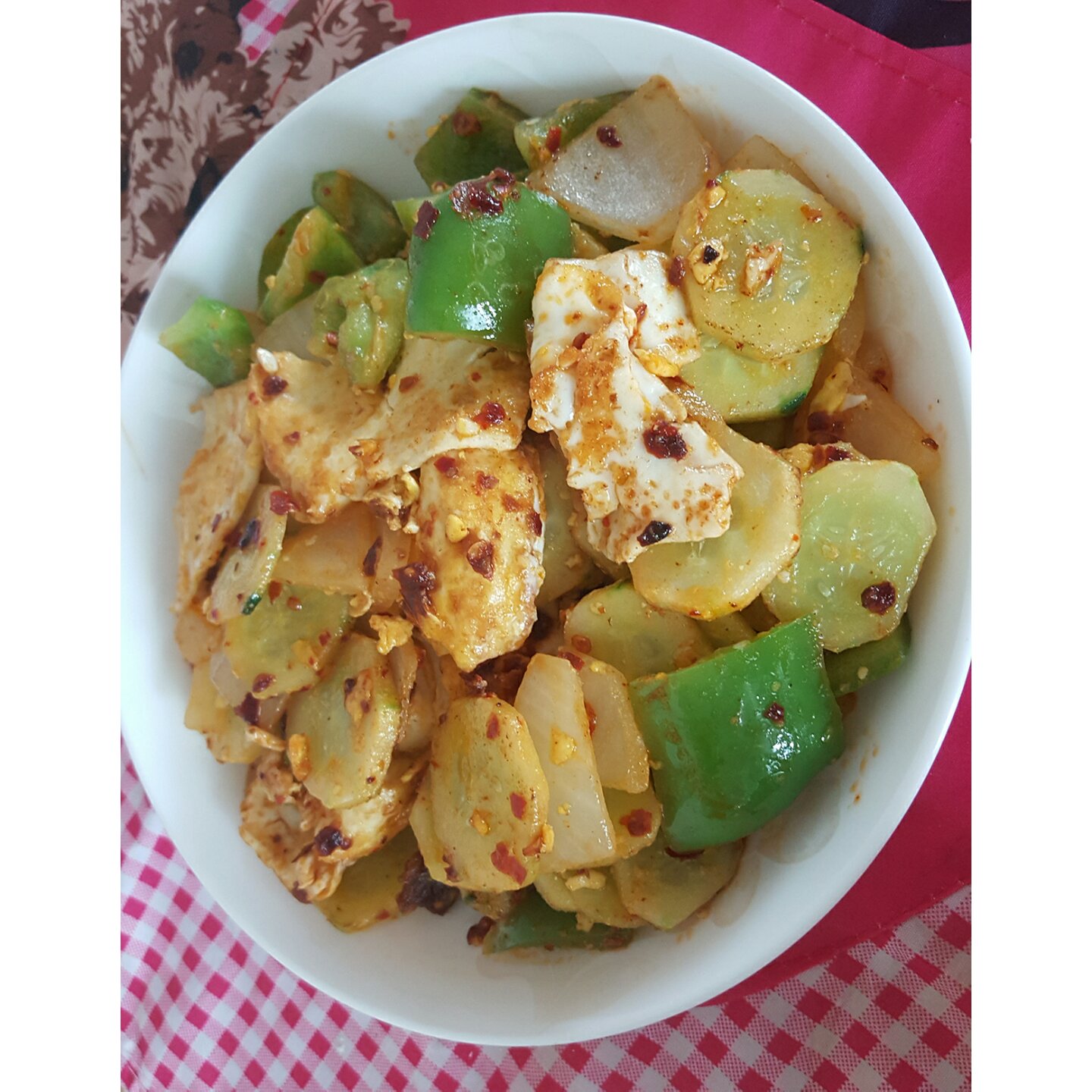 老干妈炒荷包蛋