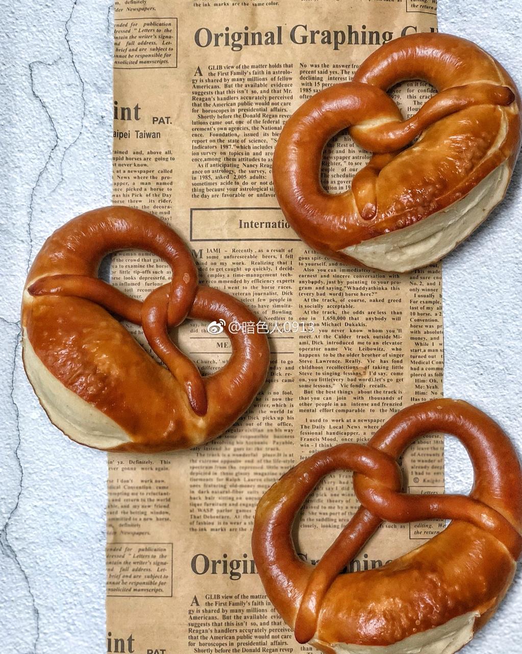 传统德式碱水包