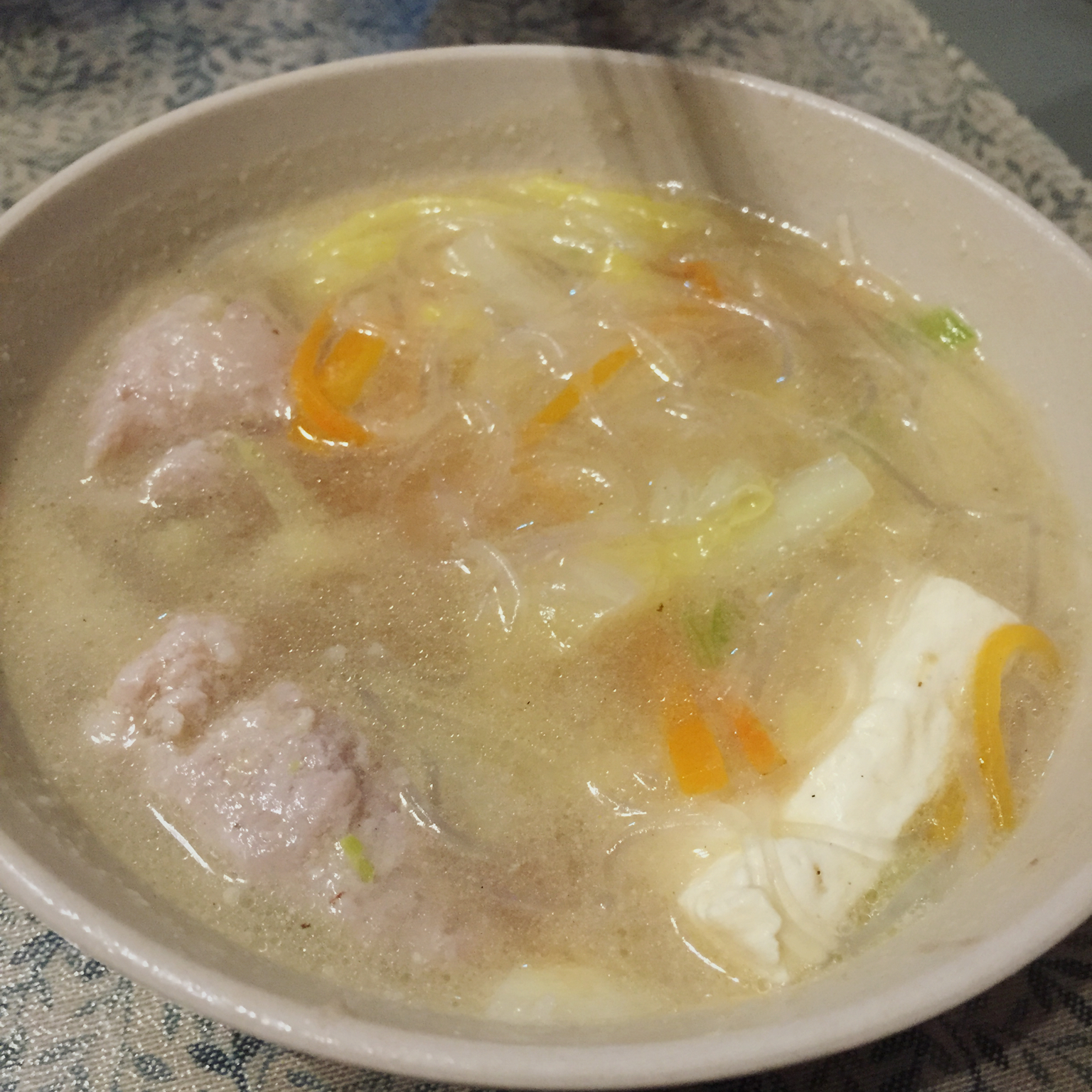 猪肉丸子汤