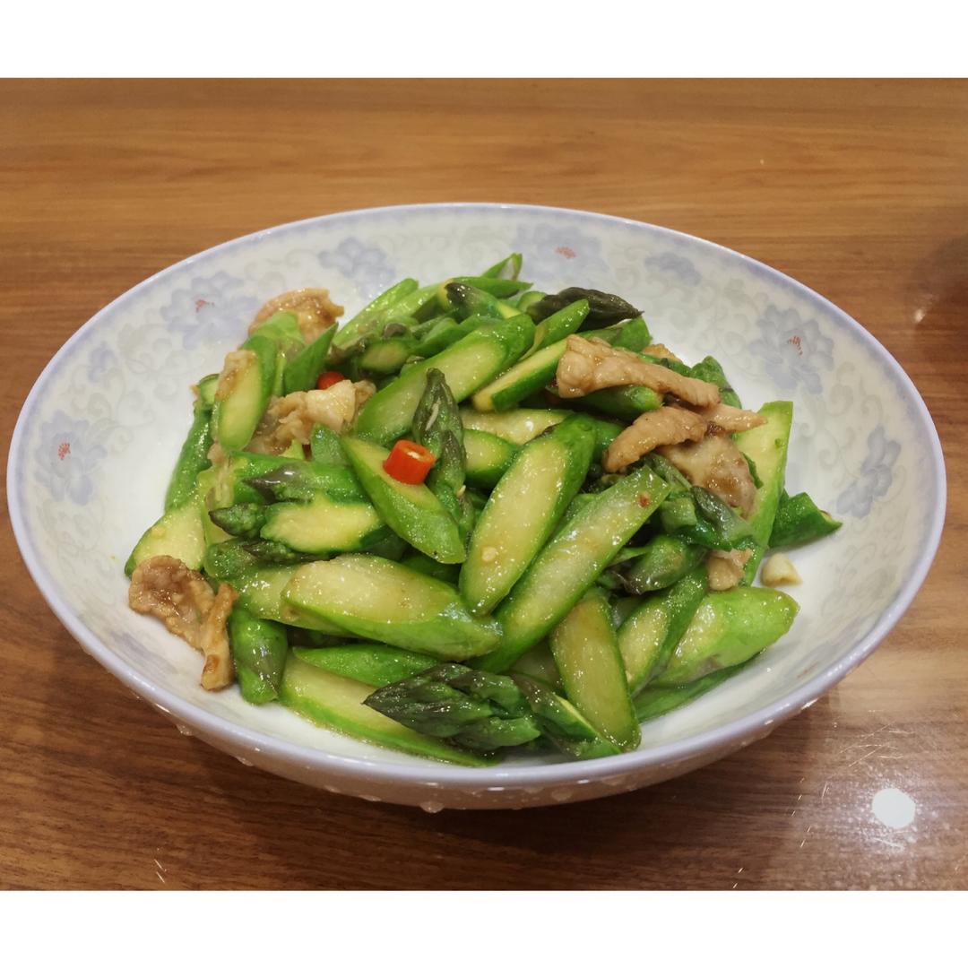 芦笋炒肉