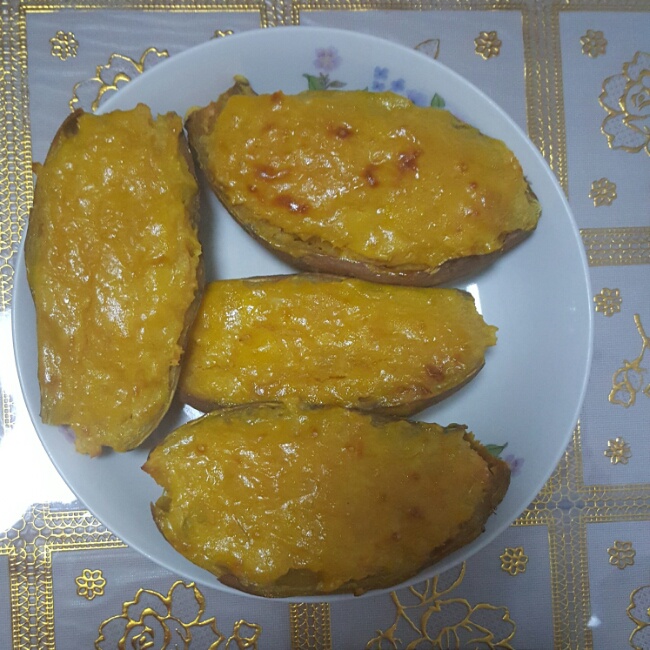 芝士焗番薯