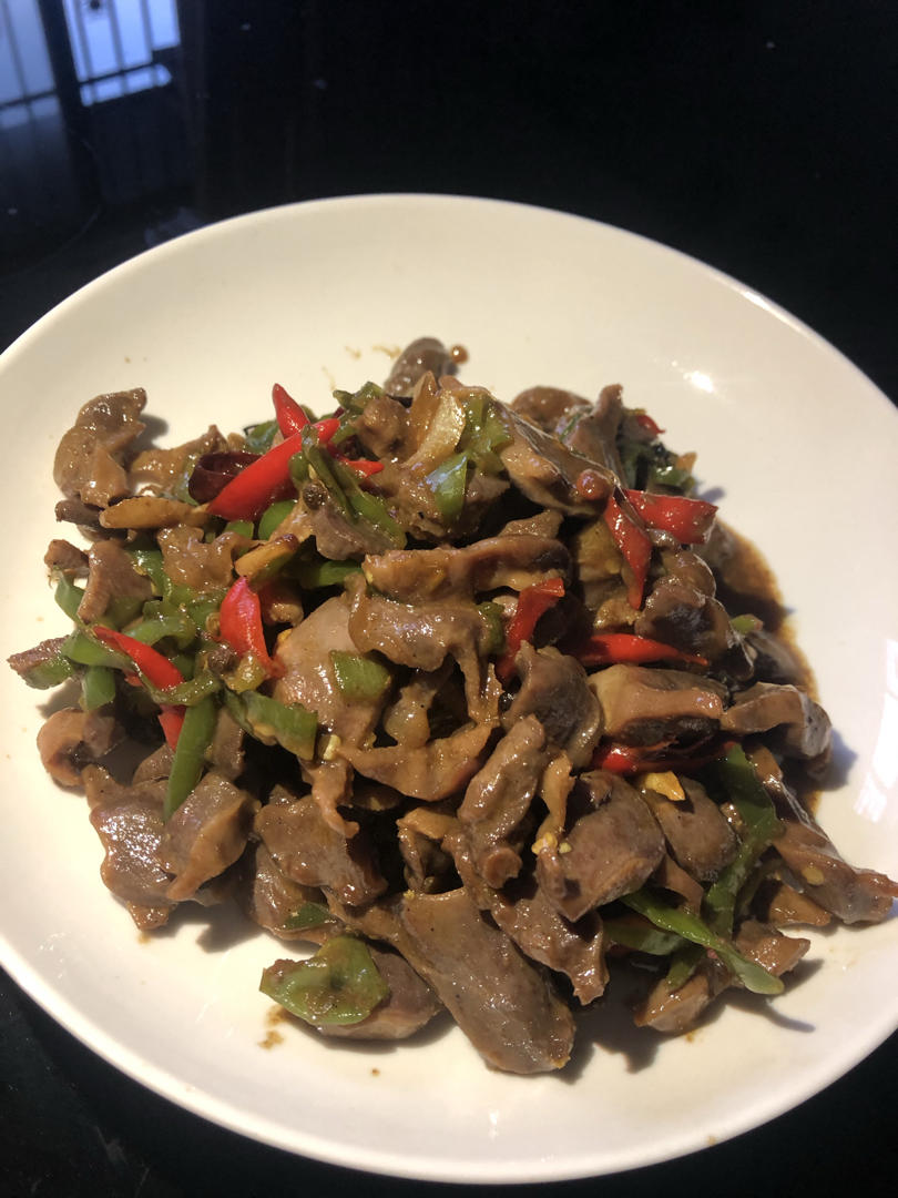 湖南口味香辣鸡胗
