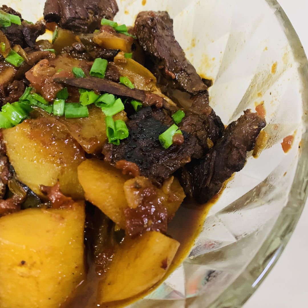 番茄土豆炖牛腩