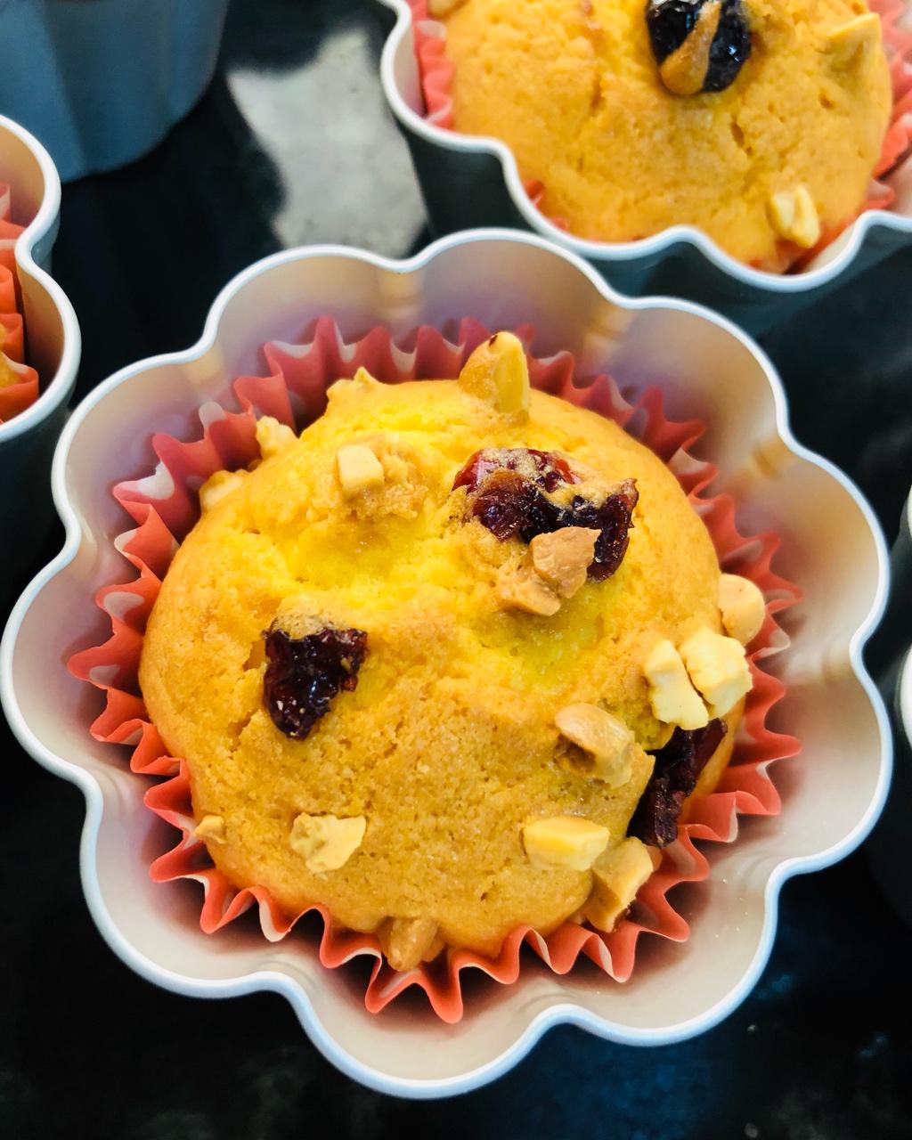 蔓越莓马芬蛋糕