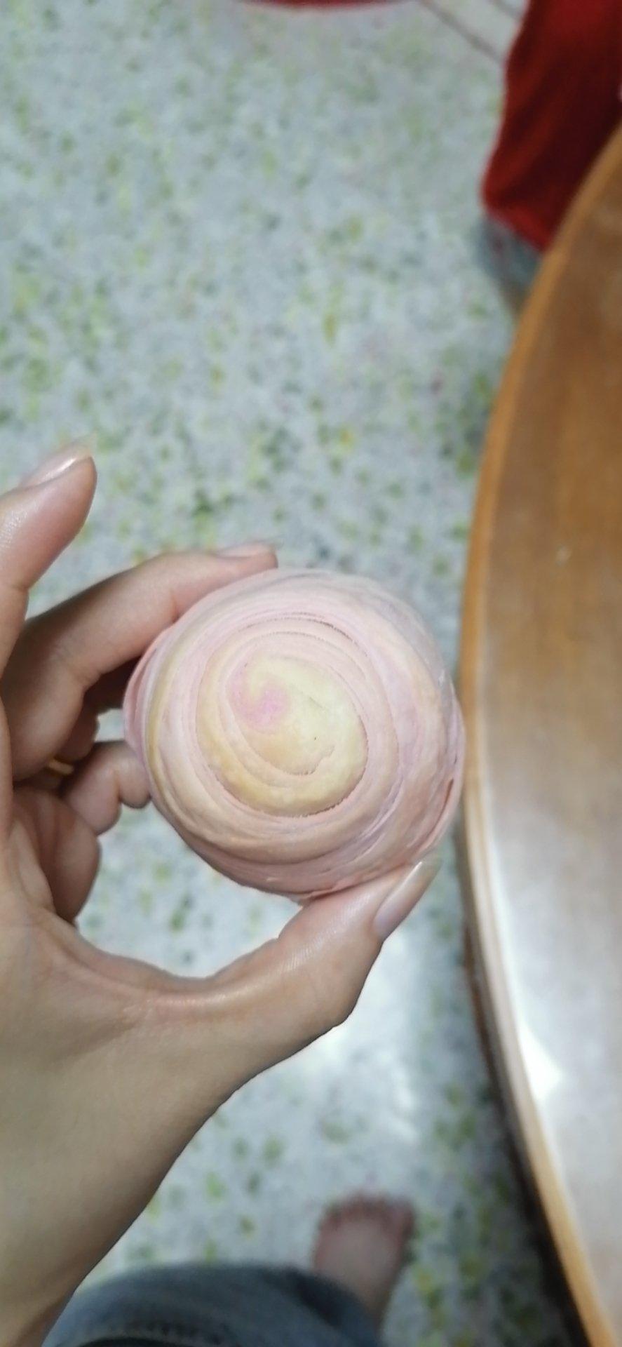 [香兰世家]掌心里的爱--紫薯蛋黄酥