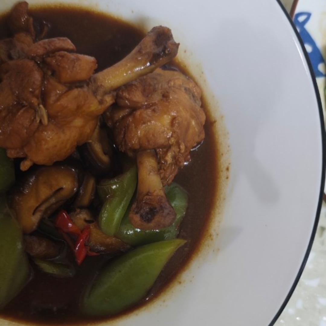 红烧土豆炖鸡块（鸡腿）