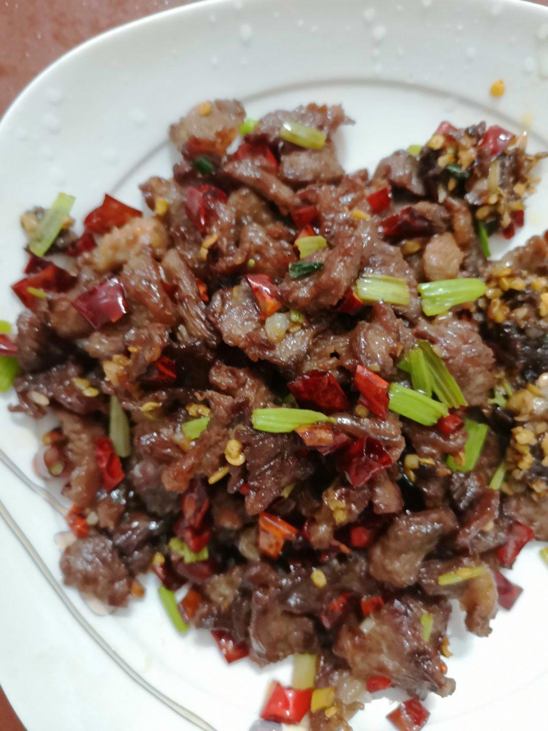 牙签牛肉 道地湖南味