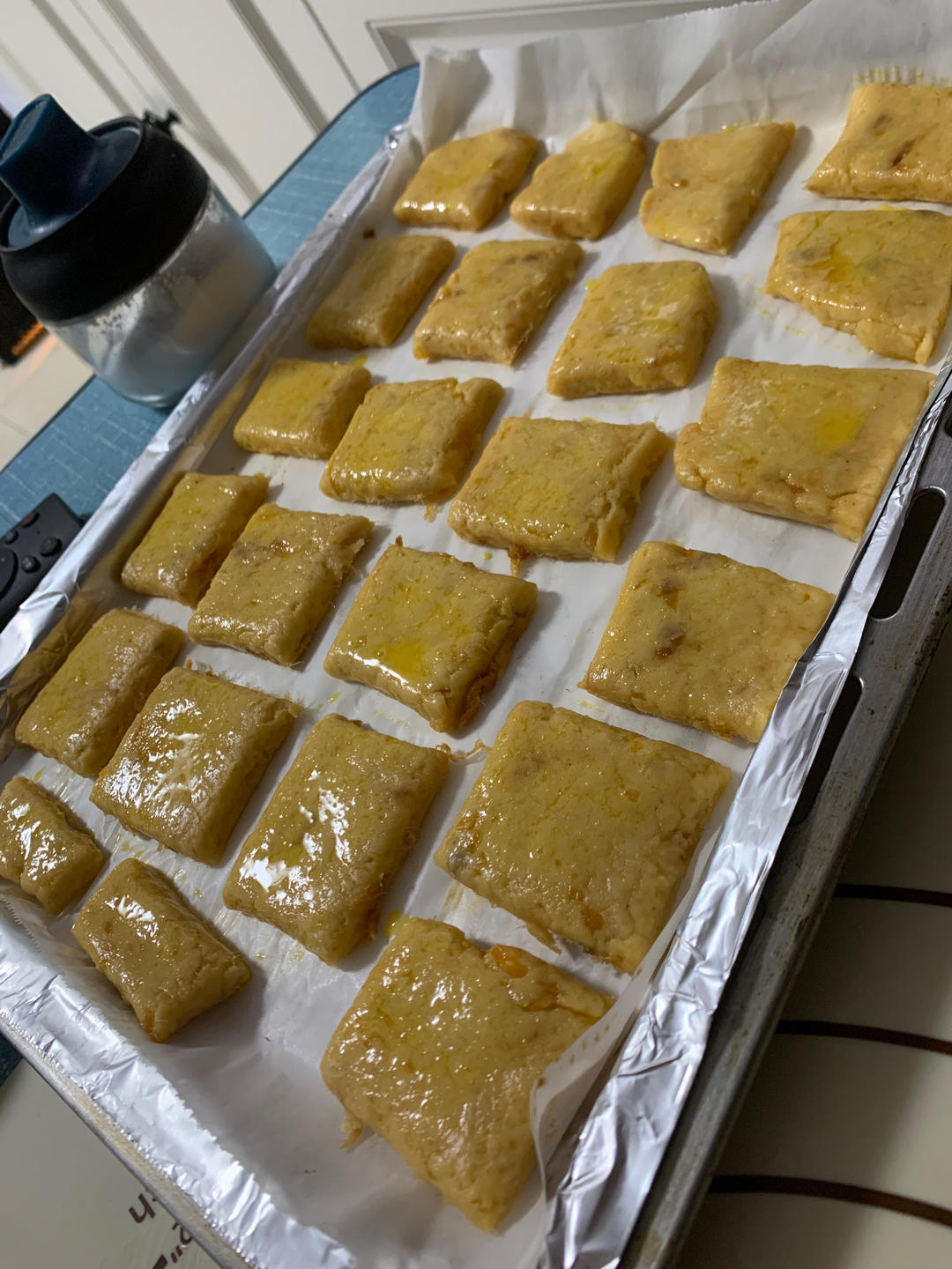 咸蛋黄肉松司康