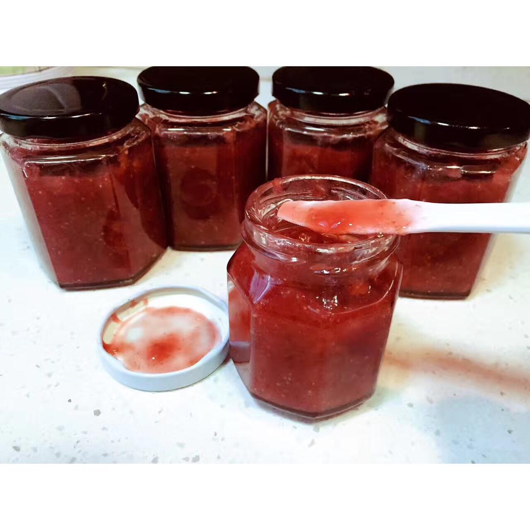 自制无添加草莓酱