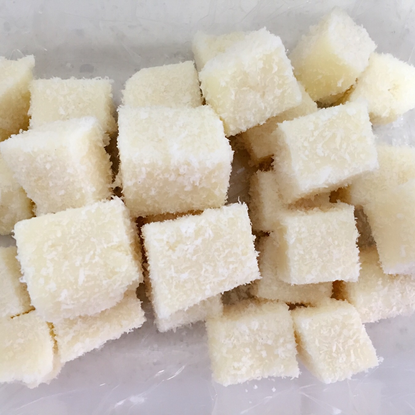 拿破仑切块蛋糕