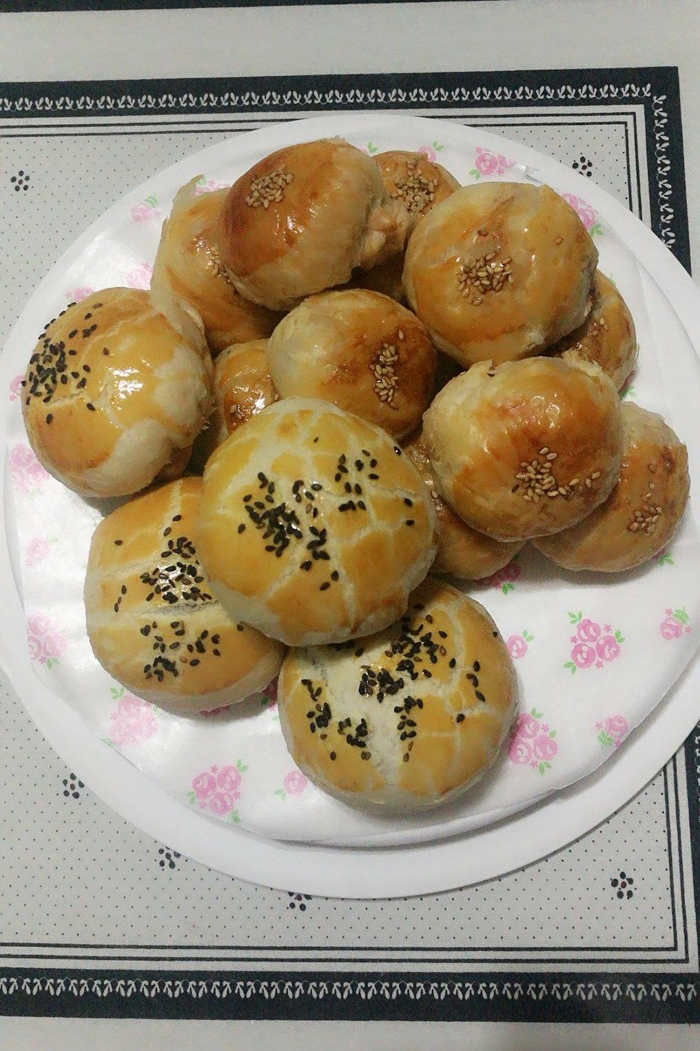 鲜肉月饼~~蛋黄酥