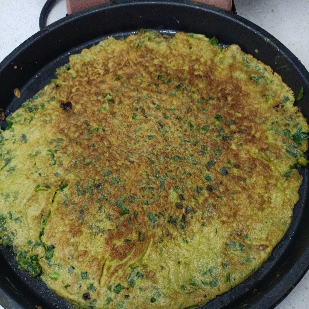 韭菜鸡蛋饼